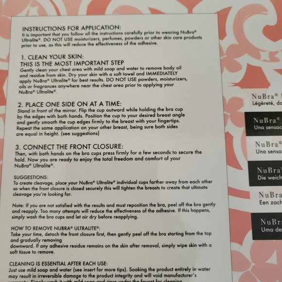 NuBra Ultralite Fashion Forms - Picture 6 of 6